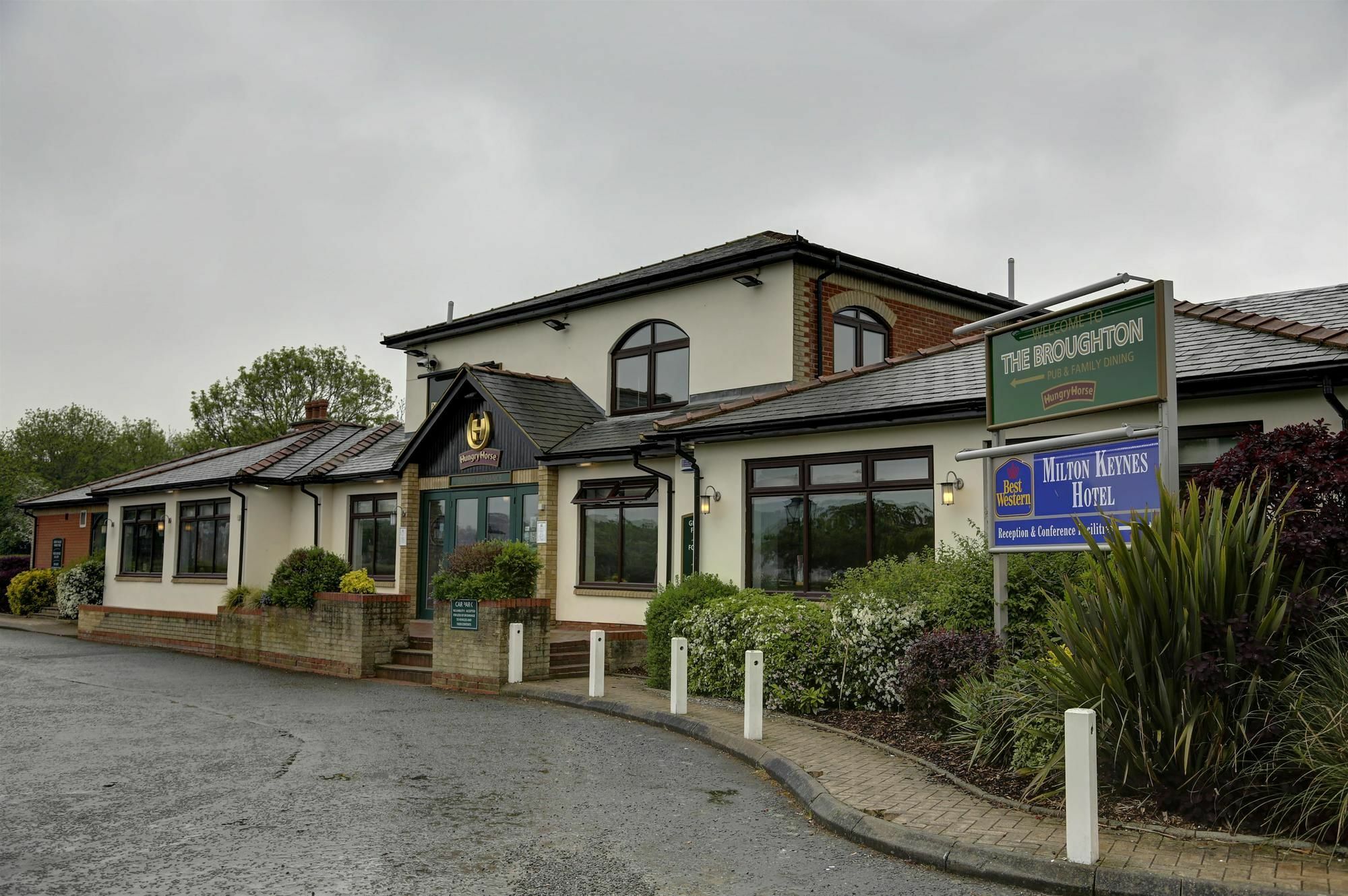 The Broughton Hotel By Greene King Inns Milton Keynes Exterior foto